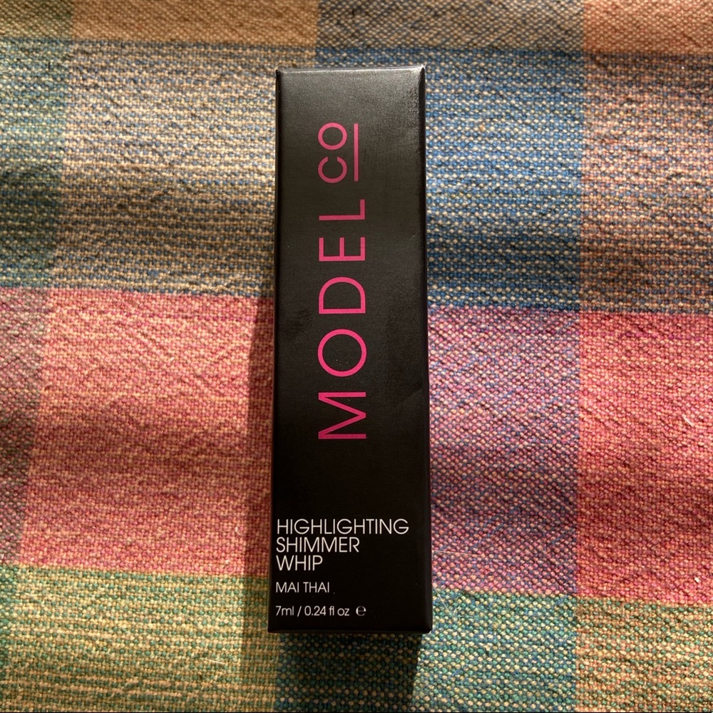 Model Co. highlighting shimmer whip in Mai Thai